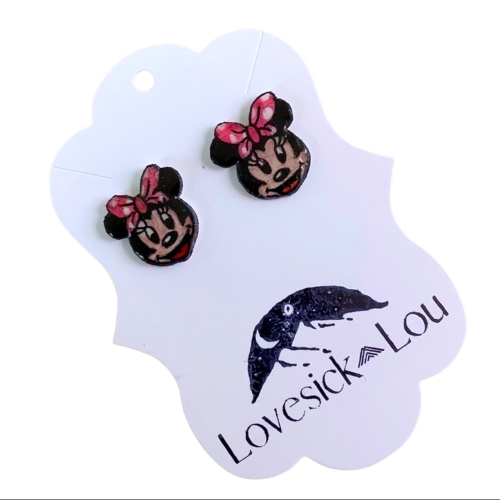 Hand painted Minnie Mouse Fan Art Eastings